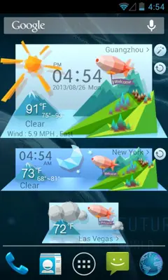 Mount Style Reward GO Weather EX android App screenshot 2