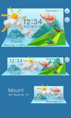 Mount Style Reward GO Weather EX android App screenshot 3